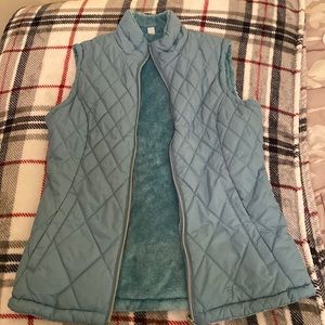 Blue Puffer Vest